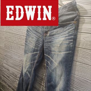 エドウィン(EDWIN)のEDWIN●エドウィン　ウエスタンデニム　メンズ・レディース　美品(デニム/ジーンズ)