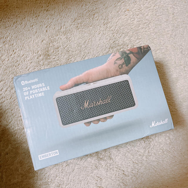 Marshall EMBERTON Bluetoothスピーカー クリーム Marshall EMBERTON Bluetoothスピーカー クリーム