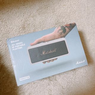 フランクリンアンドマーシャル(FRANKLIN&MARSHALL)のMarshall EMBERTON Bluetoothスピーカー　クリーム(スピーカー)