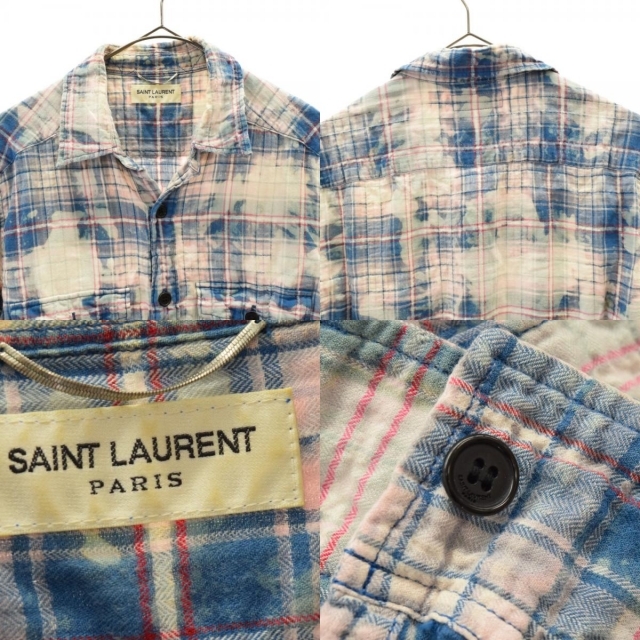 SAINT LAURENT PARIS サンローランパリ 長袖シャ