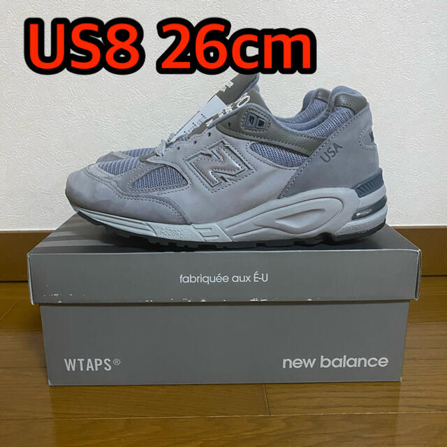 New Balance(ニューバランス)の新品未使用 WTAPSxNEW BALANCE 990v2 26cm メンズの靴/シューズ(スニーカー)の商品写真