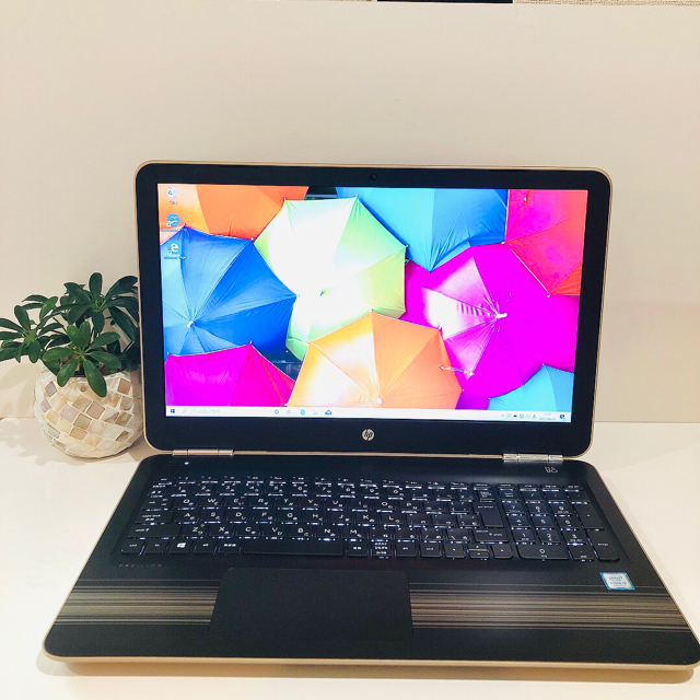 ✨2017年準新作HP✨薄型ノートパソコン✨カメラ✨Windows10 2