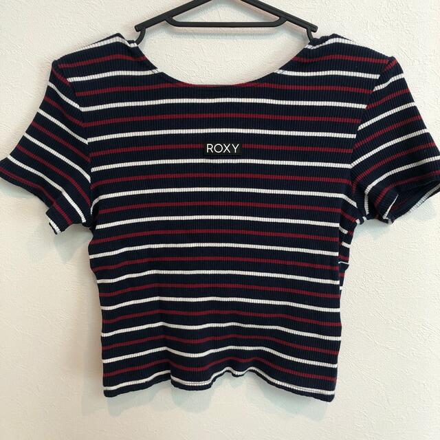 Roxy(ロキシー)のROXY ロキシー ニット Tシャツ 背中開き Mサイズ エンタメ/ホビーのエンタメ その他(その他)の商品写真