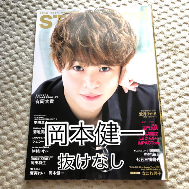 Johnny's(ジャニーズ)のSTAGE navi 岡本健一 エンタメ/ホビーの雑誌(アート/エンタメ/ホビー)の商品写真