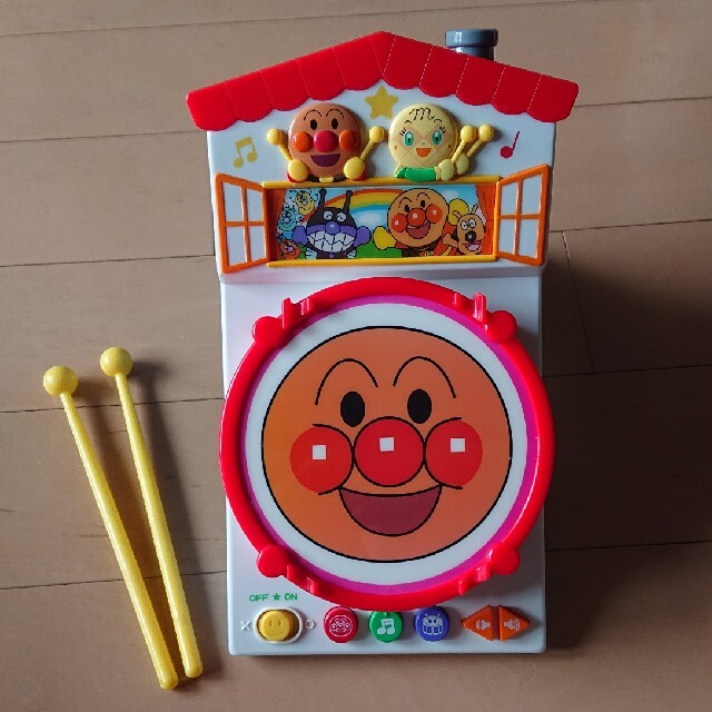 アンパンマン(アンパンマン)のおうちでどんどんアンパンマン(説明書付) キッズ/ベビー/マタニティのおもちゃ(知育玩具)の商品写真