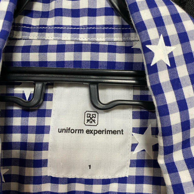 uniform experiment - uniform experiment ギンガムチェックシャツ Sサイズの通販 by ハイボール｜ユニフォームエクスペリメントならラクマ 得価国産