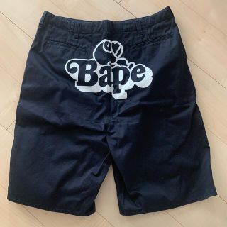 アベイシングエイプ(A BATHING APE)のA BATHING APE  ハーフパンツ　　マイロ(ワークパンツ/カーゴパンツ)