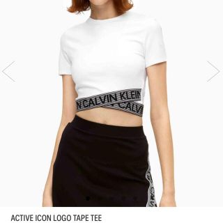 カルバンクライン(Calvin Klein)のCALVIN KLEINウェメンズTシャツ/タンクトップ/LOGO(Tシャツ/カットソー(半袖/袖なし))