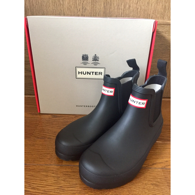 ハンターレインブーツ 新品・未使用 オリジナルチェルシーブーツ 23
