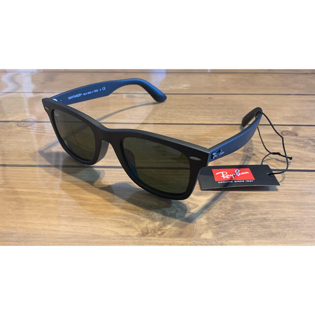 Ray Ban ウェイファーラー RB2140F 901S G-15 GREENメンズ