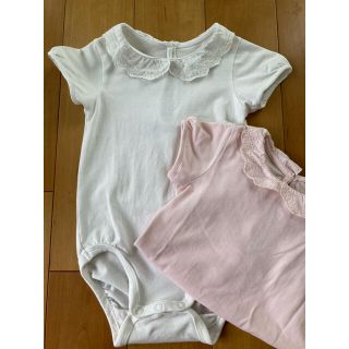 エイチアンドエイチ(H&H)のH&M   ロンパース　サイズ74  2枚セット(ロンパース)