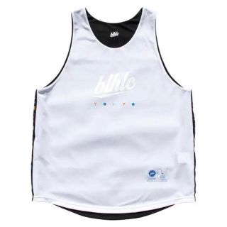 ナイキ(NIKE)の【美品】ボーラホリック　リバーシブル Tops (white/black) L(タンクトップ)