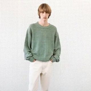 アレッジ(ALLEGE)のリュウマツモト着用　ernie palo 21ss リネンリブニット(ニット/セーター)