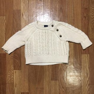 ベビーギャップ(babyGAP)のbabyGap ケーブルニット 70センチ(ニット/セーター)