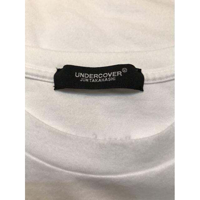 柔らかな質感の アンダーカバー パティスミスTシャツ 3 L 白
