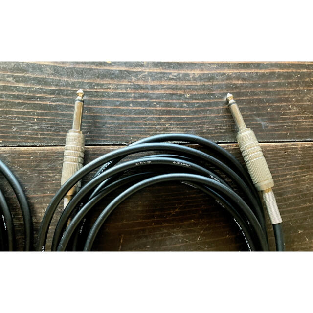 CANARE PROFESSIONAL CABLE 3m 2本セット 楽器のギター(シールド/ケーブル)の商品写真