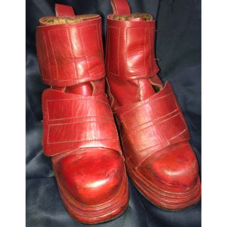 ダークビッケンバーグ(DIRK BIKKEMBERGS)のUSED★DIRK BIKKEMBERGS ダークビッケンバーグ レザーブーツ(ブーツ)