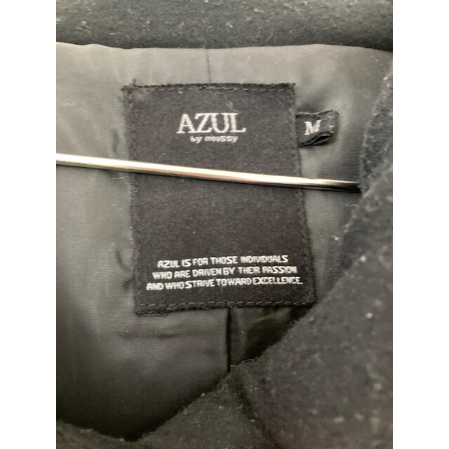 AZUL by moussy(アズールバイマウジー)のジャケット コート ブラック 黒 M レディースのジャケット/アウター(その他)の商品写真