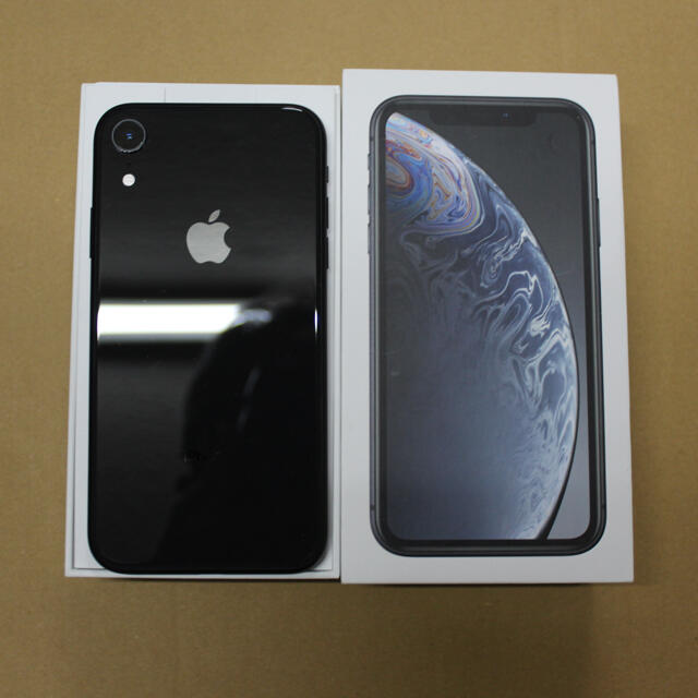 極美品/おまけ付き】iphone XR 64gb ブラック simフリー