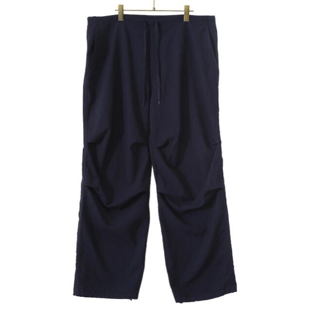 COMOLI(コモリ)のCOMOLI 21SS ウールニータックパンツ NAVY 1 新品 メンズのパンツ(その他)の商品写真