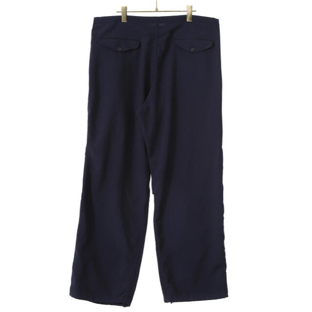 COMOLI(コモリ)のCOMOLI 21SS ウールニータックパンツ NAVY 1 新品 メンズのパンツ(その他)の商品写真