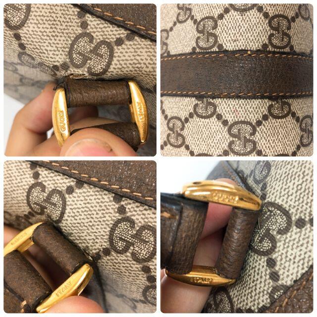 GUCCI - 良品 GUCCI グッチ ミニ ボストンバッグ オールドグッチ