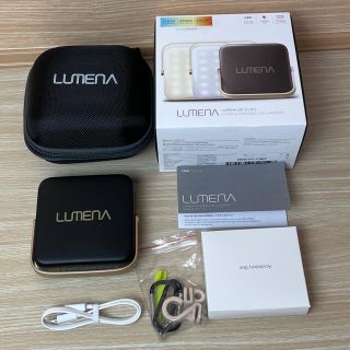 【美品】LUMENA ルーメナー7 LEDランタン ブラック(ライト/ランタン)