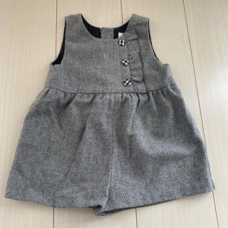 ザラキッズ(ZARA KIDS)のzara baby ショート丈サロペット　86cm(スカート)