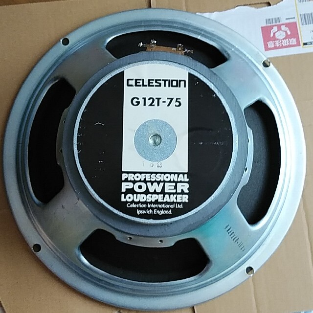 CELESTION G12T-75 セレッション　16Ω　マーシャル　スピーカー 楽器のギター(ギターアンプ)の商品写真