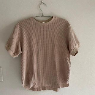 ユニクロ(UNIQLO)のワッフルtシャツ(Tシャツ(半袖/袖なし))