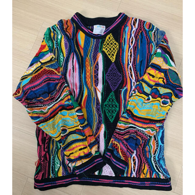 COOGI 3D Colorful Knit Sweaterメンズ