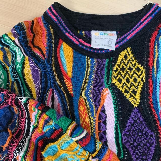 COOGI 3D Colorful Knit Sweaterメンズ