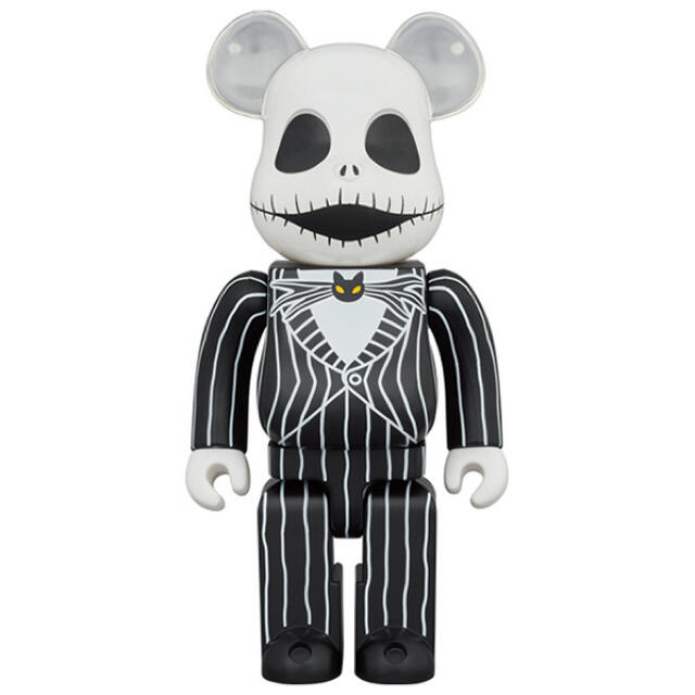 MEDICOM TOY(メディコムトイ)のBE＠RBRICK Jack Skellington 1000％ エンタメ/ホビーのおもちゃ/ぬいぐるみ(キャラクターグッズ)の商品写真