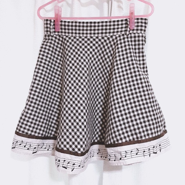 F i.n.t(フィント)のFi.n.t 音符スカート♪ レディースのスカート(ひざ丈スカート)の商品写真