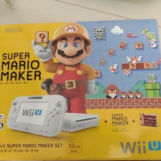 ウィーユー(Wii U)のWii U スーパーマリオメーカー セット/Wii U/WUPSWAHA/A 全(家庭用ゲーム機本体)