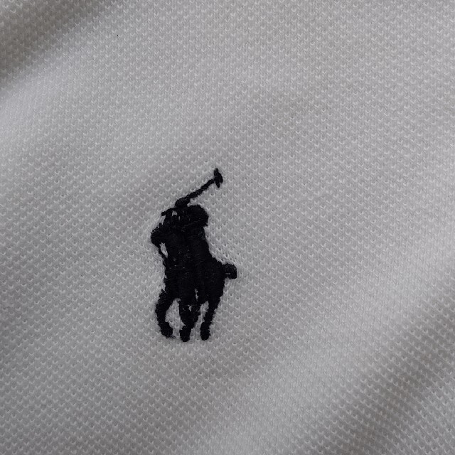 Ralph Lauren(ラルフローレン)のRALPH  LAUREN      オフホワイト  ポロシャツ  Sサイズ レディースのトップス(ポロシャツ)の商品写真