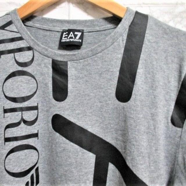 Emporio Armani(エンポリオアルマーニ)の☆エンポリオアルマーニ ビッグロゴ プリント Tシャツ/半袖/メンズ/L メンズのトップス(Tシャツ/カットソー(半袖/袖なし))の商品写真