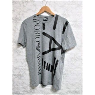 エンポリオアルマーニ(Emporio Armani)の☆エンポリオアルマーニ ビッグロゴ プリント Tシャツ/半袖/メンズ/L(Tシャツ/カットソー(半袖/袖なし))