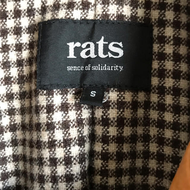 RATS(ラッツ)のrats ラッツ　レザー　キャメル メンズのジャケット/アウター(レザージャケット)の商品写真