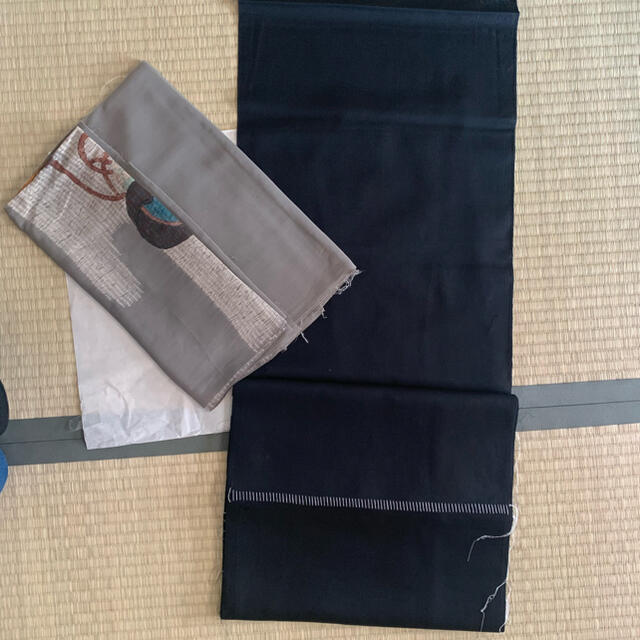 端縫い　正絹　ハギレ レディースの水着/浴衣(着物)の商品写真