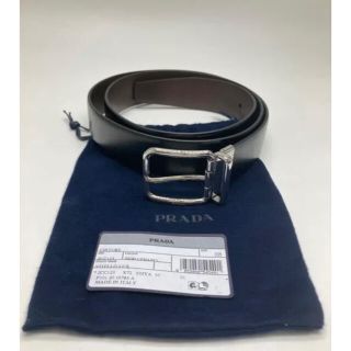 プラダ(PRADA)のPRADA プラダ　ベルト　リバーシブル　新品　レア　セール　1点のみ(ベルト)