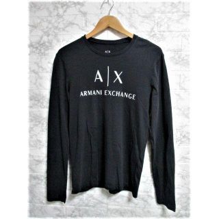 アルマーニエクスチェンジ(ARMANI EXCHANGE)の☆アルマーニ エクスチェンジ ビッグロゴ プリント Tシャツ/長袖/メンズ/XS(Tシャツ/カットソー(七分/長袖))