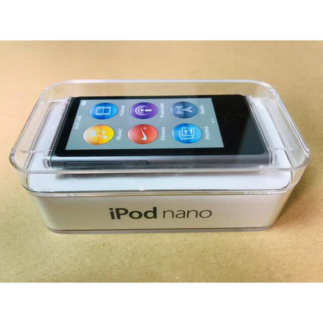 美品】Apple iPod nano 第7世代 16G グレー ◎ 高品質の激安 4224円