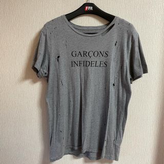 サンローラン(Saint Laurent)のGARCONS INFIDELES Tシャツ(Tシャツ/カットソー(半袖/袖なし))