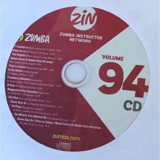 ZUMBA ZIN 94 DVD & CD