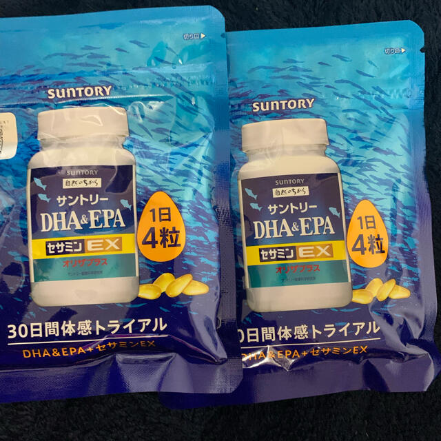 大人気お得 サントリー DHA&EPA セサミンEX オリザプラス 240粒 2個