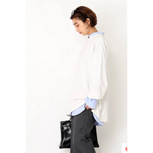 DEUXIEME CLASSE(ドゥーズィエムクラス)の新品！Deuxieme Classe 【KURO/クロ】 ロングスリーブTシャツ レディースのトップス(シャツ/ブラウス(長袖/七分))の商品写真