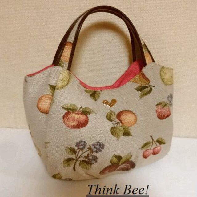 Think Bee! - Think Bee!シンクビー♡フルーツ柄ゴブラン織トート ...