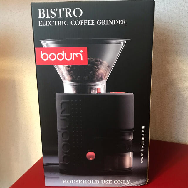 bodum(ボダム)の【新品/未使用】Bodum コーヒーミル スマホ/家電/カメラの調理家電(電動式コーヒーミル)の商品写真