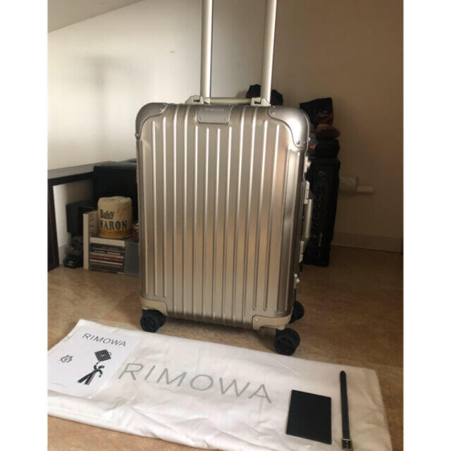 RIMOWA/リモワ オリジナルキャビン 35L アルミニウム ゴールド